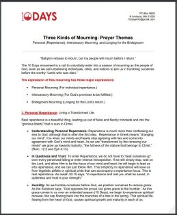 Three types of morning prayer image