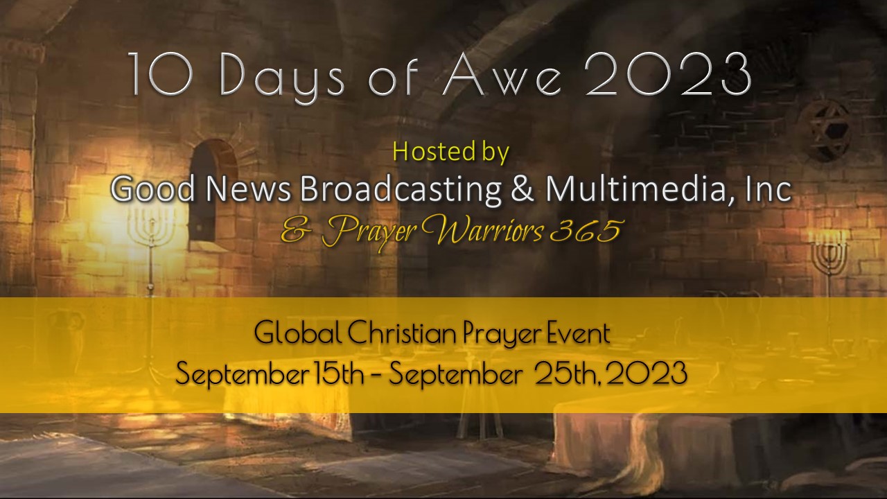 10 Days of Awe Images Prayer Warriors 365